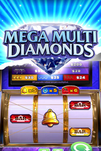 Демо игра Mega Multi Diamonds на сайте игровых автоматов JoyCasino